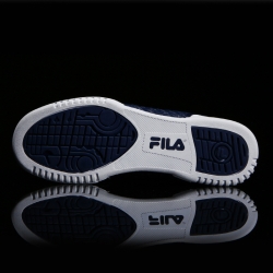 Fila O, F Small Logo Női Sportcipők Sötétkék | HU-82785